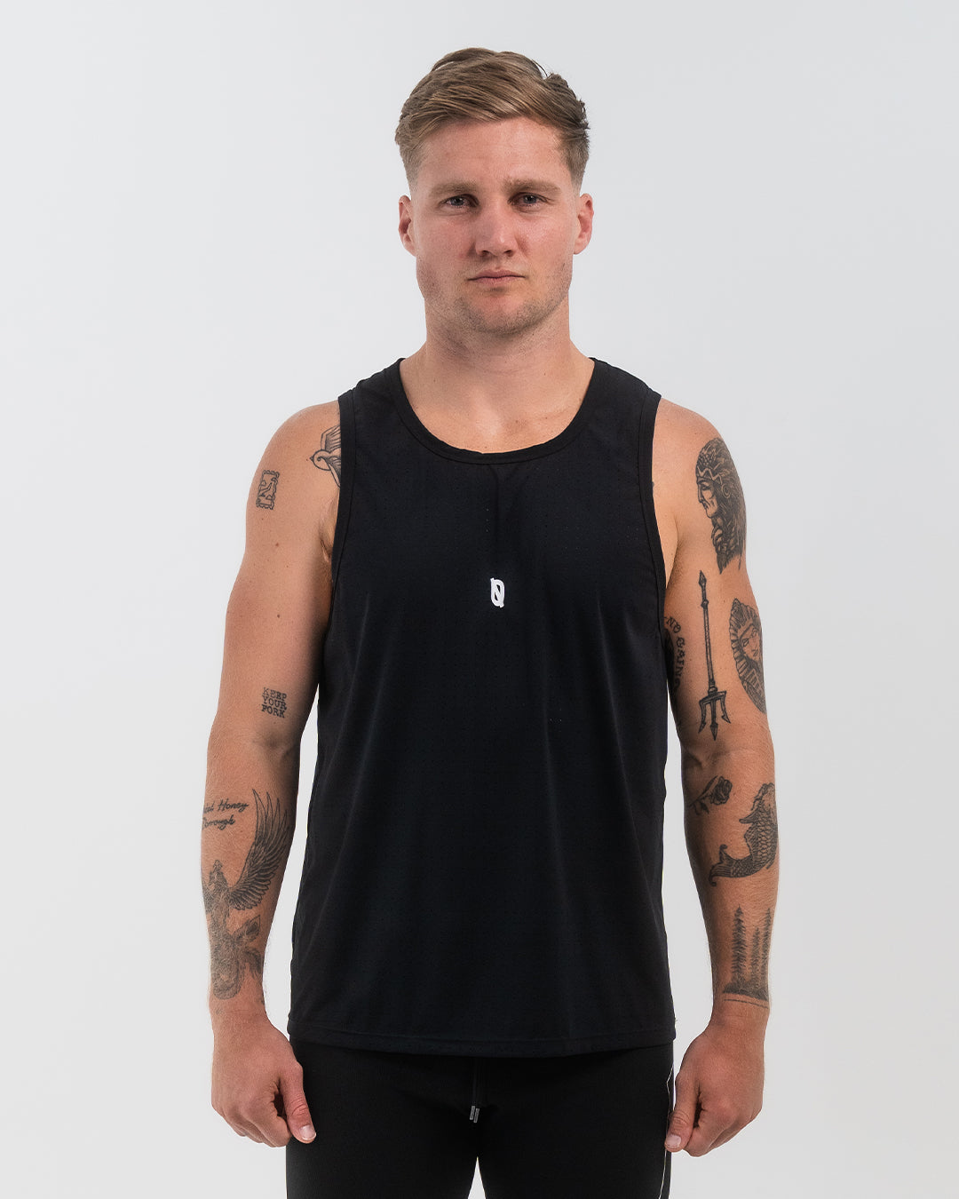 QUICKS RACING TANK - BLACK