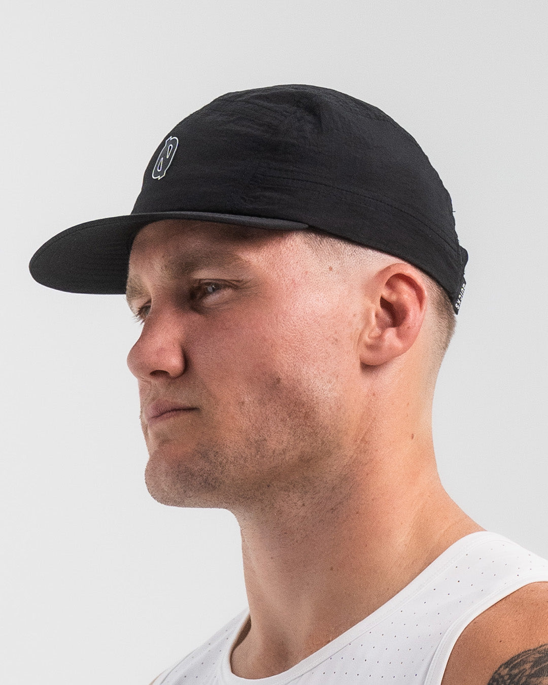 QUICKS RUNNING CAP - BLACK