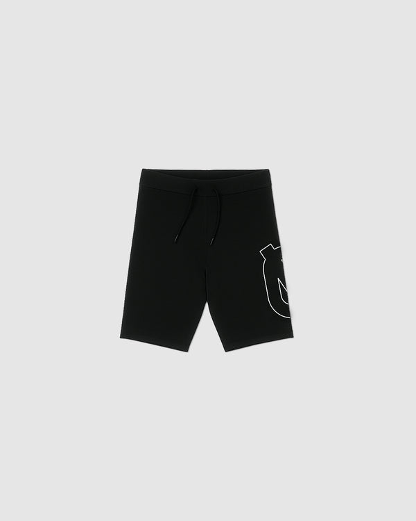 QUICKS HALF RUNNING TIGHT - BLACK