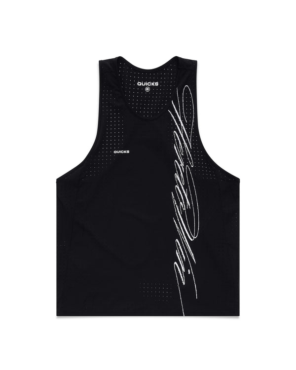 SCRIPT RUNNING TANK - BLACK